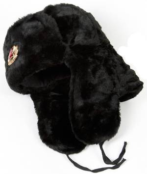 winter hat, Russian style Ushanka