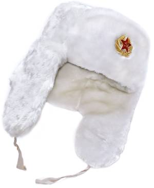 White winter hat